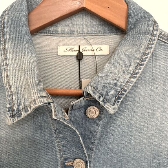 NWT Mavi Ombré Denim Jacket Size M - Picture 4 of 6